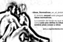 El “ser” y el “deber ser” (III): Ejemplo en el ámbito sexual